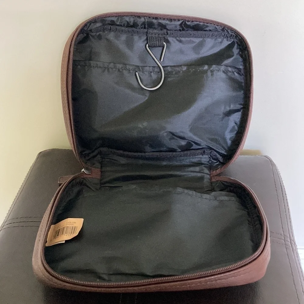 Levi Strauss & Co Brown Travel Toiletry Bag